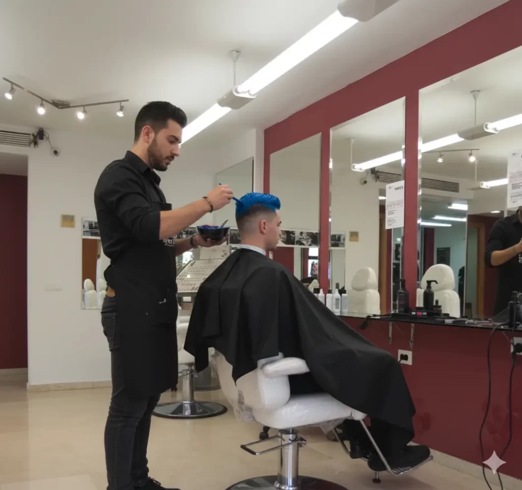 Curso colorimetría y permanentes para barberos Málaga